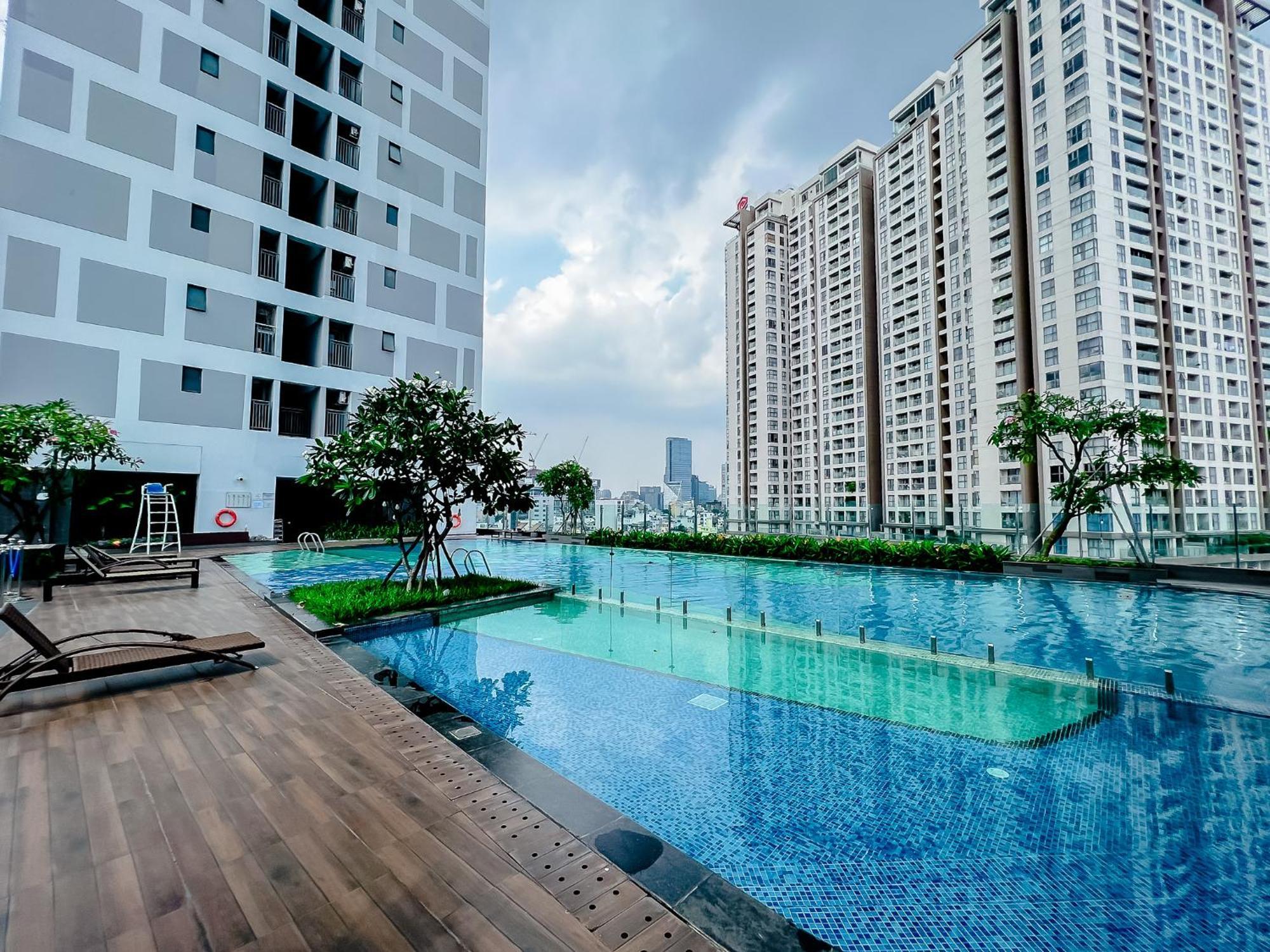 Kala Rivergate Apartments Near Ben Thanh Ho-Chi-Minh-Stadt Exterior foto