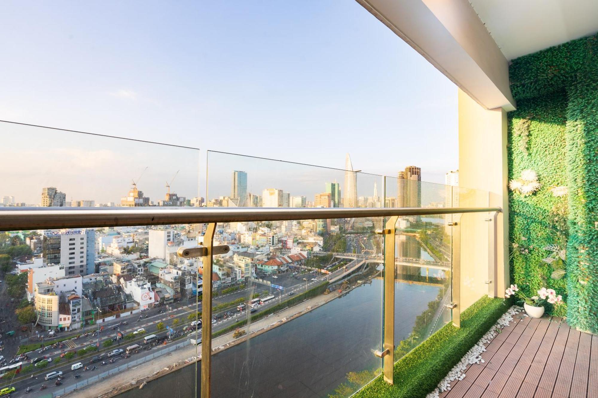 Kala Rivergate Apartments Near Ben Thanh Ho-Chi-Minh-Stadt Exterior foto