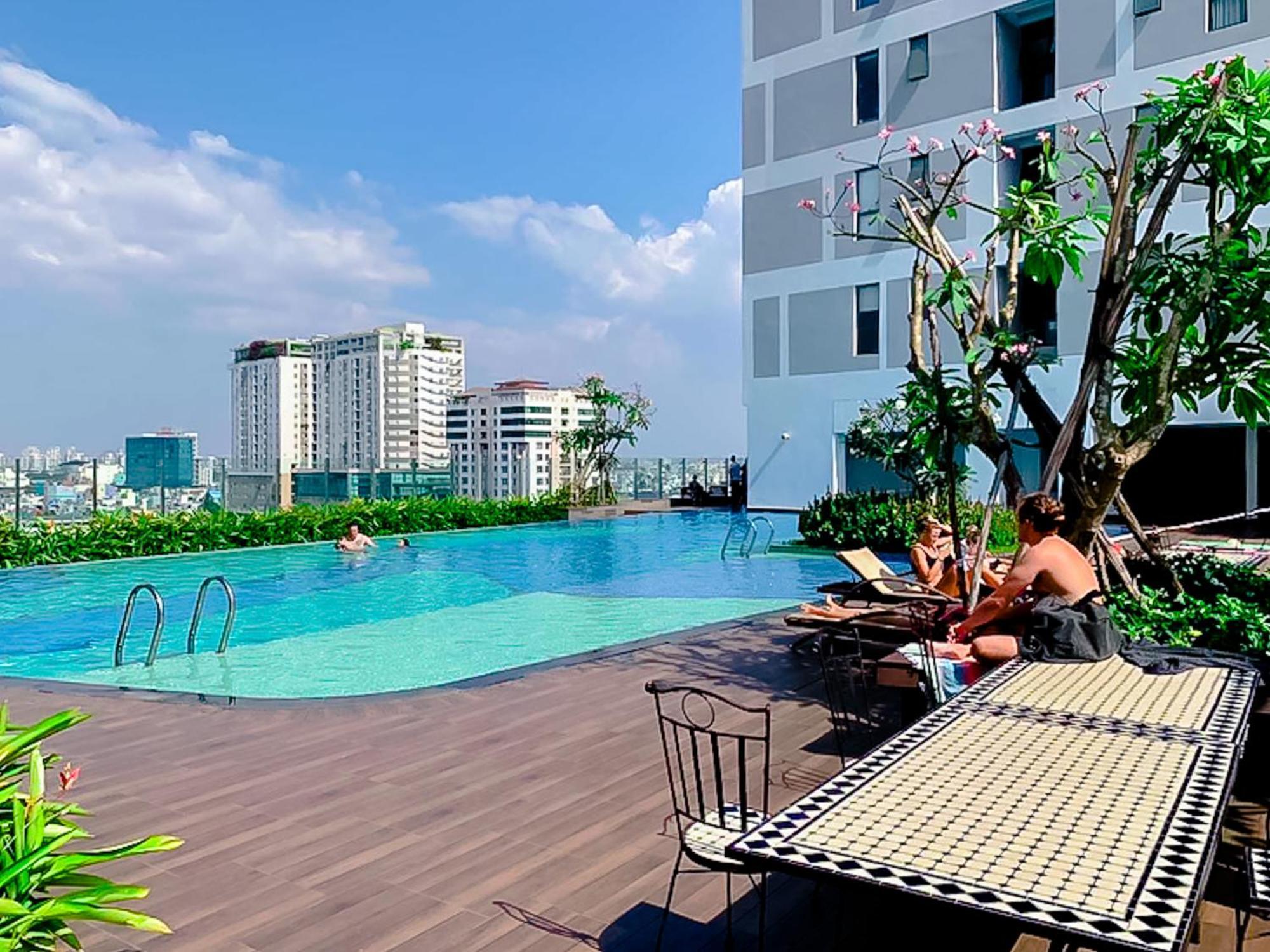 Kala Rivergate Apartments Near Ben Thanh Ho-Chi-Minh-Stadt Exterior foto